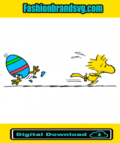 Woodstock And Hatching Easter Egg