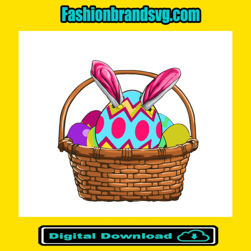 Easter Bunny Basket Eggs