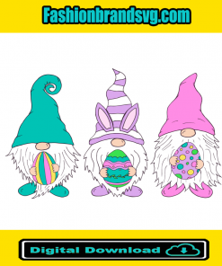 Gnomies With Eggs Svg