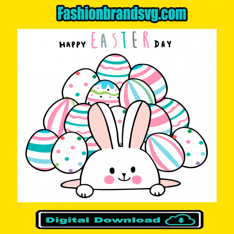 Cute Bunny Happy Easter Day