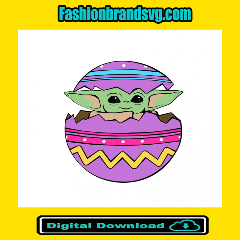 Baby Yoda Easter Egg