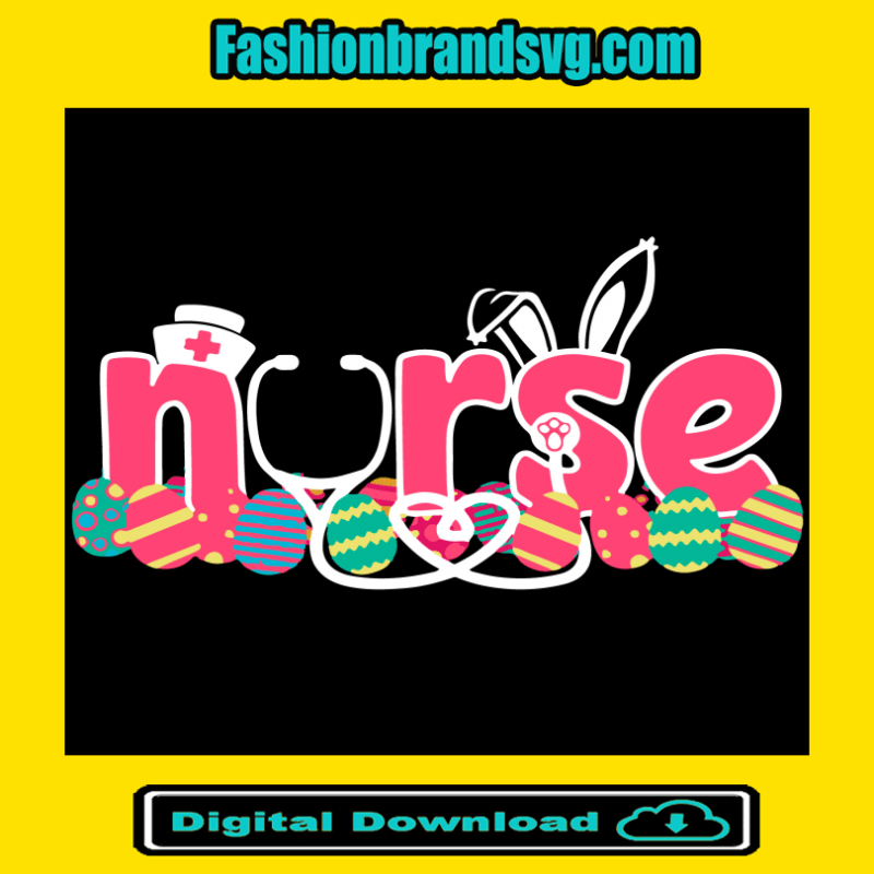 Easter Nurse Lover Svg