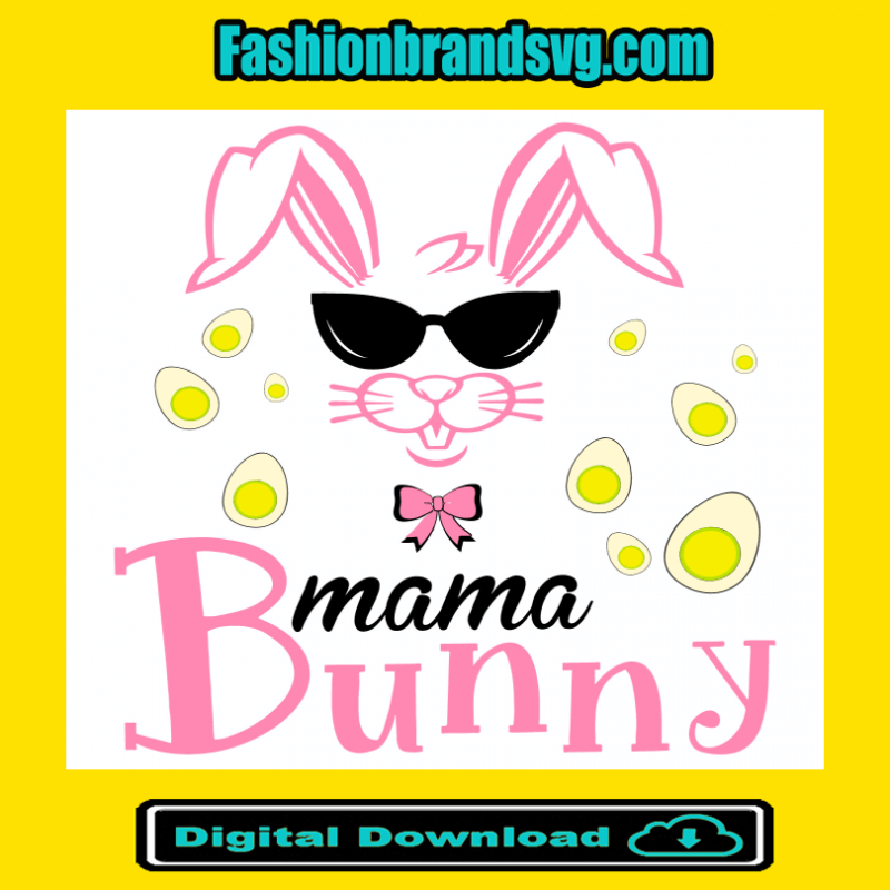 Easter Mama Bunny Svg
