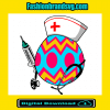 Bunny Easter Nurse Svg