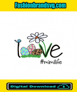 Love Easter Mimi Life Svg