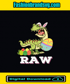 Easter Bunny Dinosaur Svg