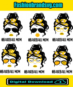 Baseball Mom Bundle Svg