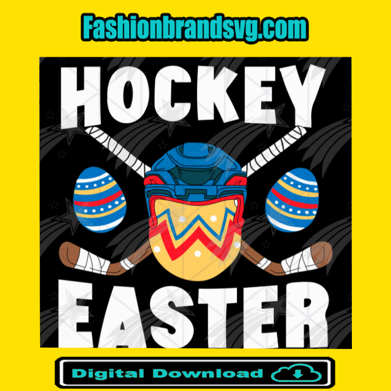 Hockey Easter Egg Svg