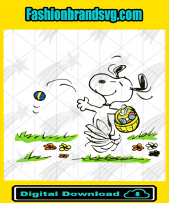 Happy Easter Day Snoopy