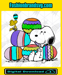 Easter Snoopy And Woodstock