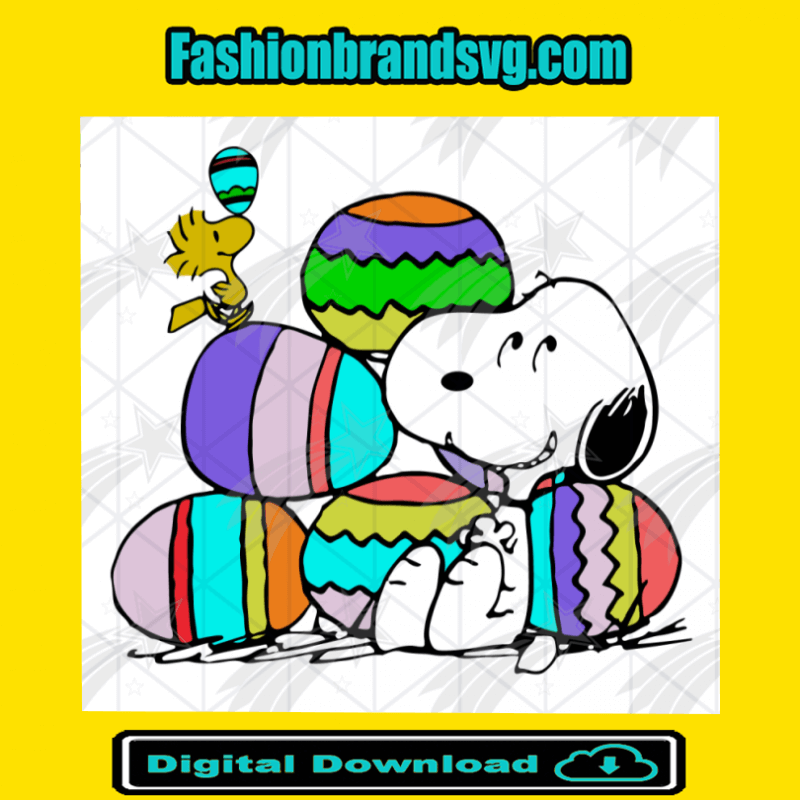 Easter Snoopy And Woodstock