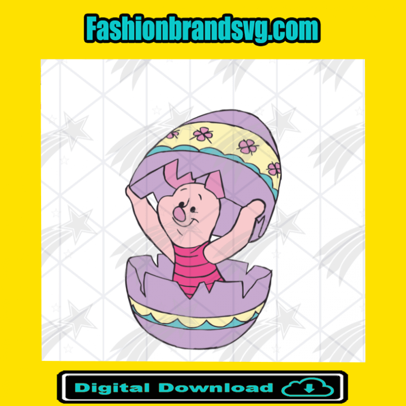 Piglet In Easter Egg