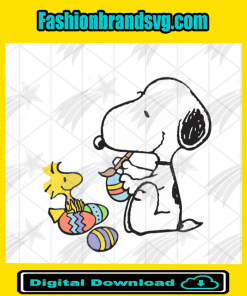 Peanuts Snoopy Easter Svg