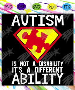 Autism Is Not A Disability Svg