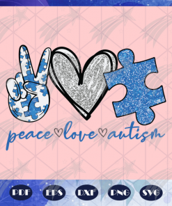 Peace love autism
