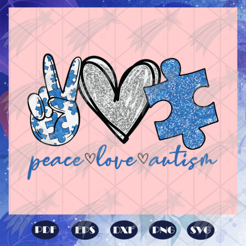 Peace love autism
