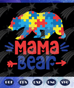 Mama bear svg