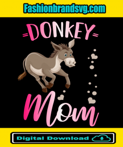 Donkey Mom Svg