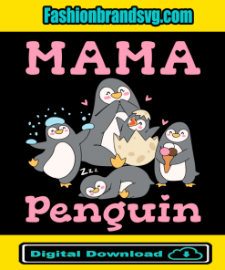 Mama Penguin Mothers Day