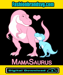 Mommy and Baby Boy Dinosaur