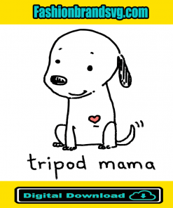 Tripod Dog Svg