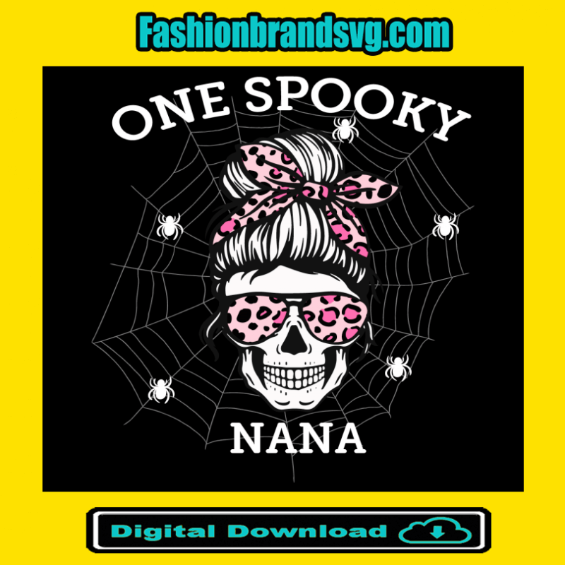 One Spooky Nana Svg