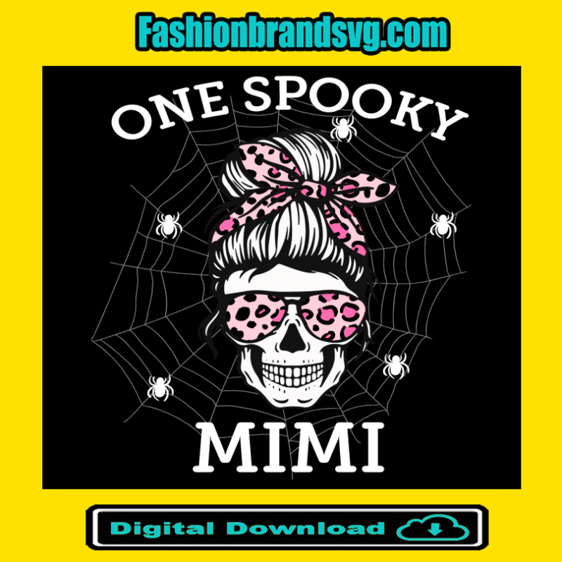One Spooky Mimi Svg