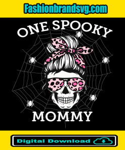 One Spooky Mommy Svg,