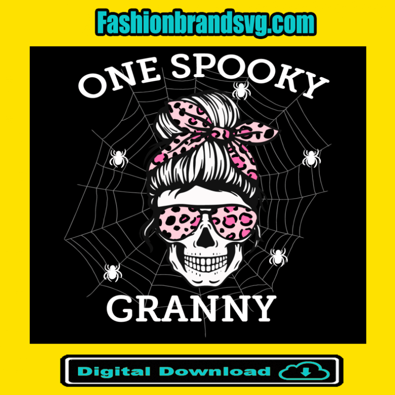 One Spooky Granny Svg