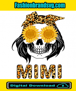 Mimi Skull Sunflower Glasses
