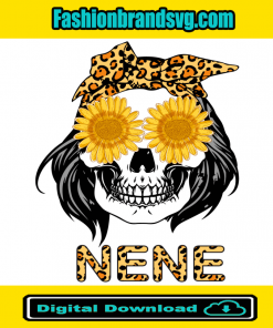 Nene Skull Sunflower Glasses
