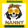 Nanny Skull Sunflower Glasses