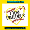 Lady Bulldogs Softball Svg