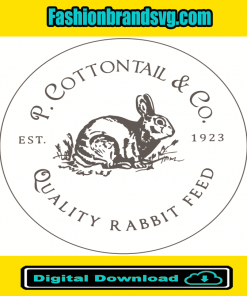 Quality Rabbit Feed Custom Logo