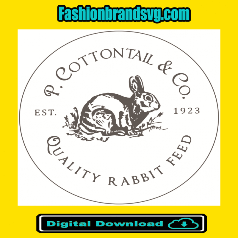 Quality Rabbit Feed Custom Logo