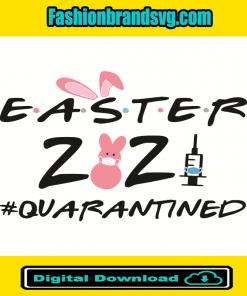 Easter Quarantined Svg