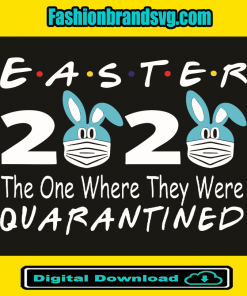 Quarantine Easter Svg