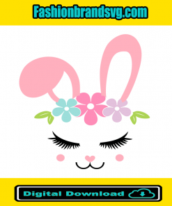 Cute Easter Bunny Svg