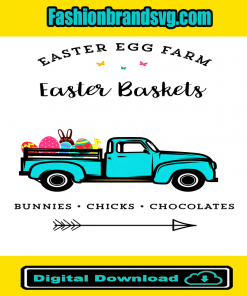 Easter Egg Farm Svg