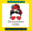 December Girl Svg