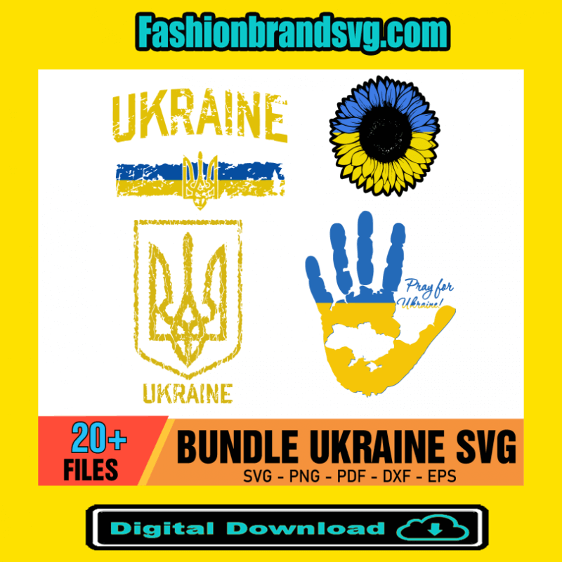 20+ Ukraine Bundle Svg