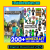200+ Minecraft Bundle Svg