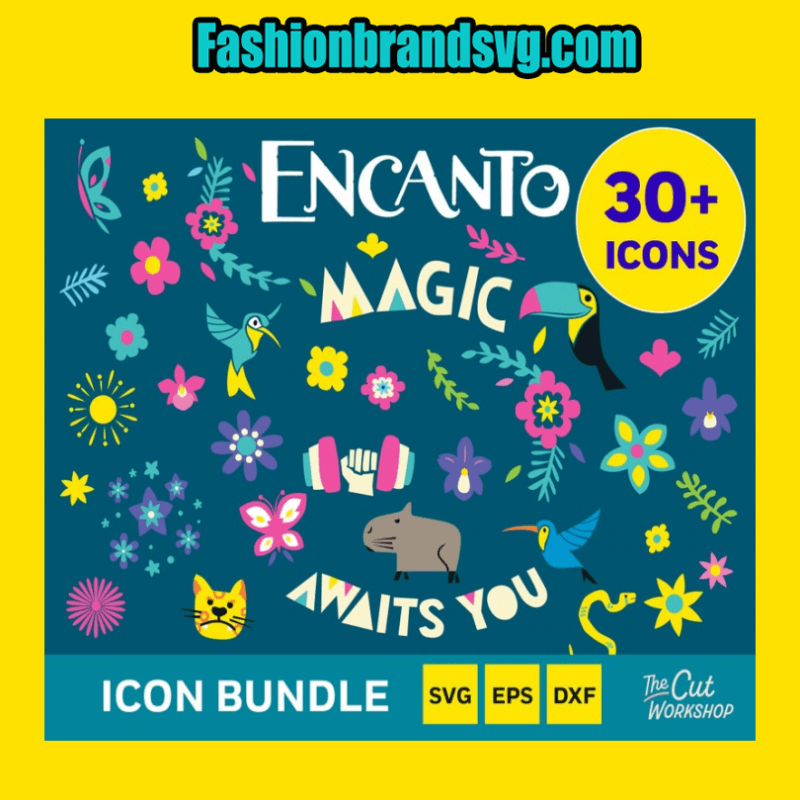 30 Encanto Magic Icon Bundle
