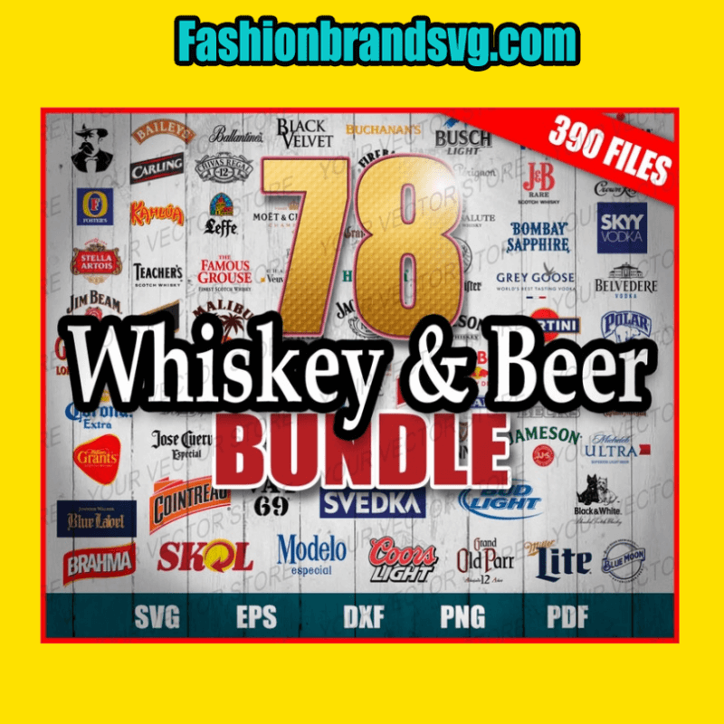 Whiskey n Beer Logo Bundle