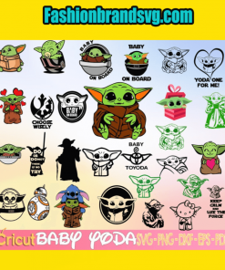 80+ Baby Yoda Svg Bundle