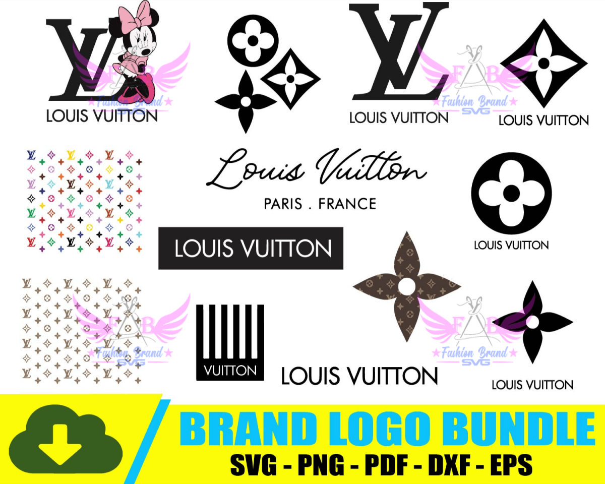 Louis Vuiton Logo Svg Bundle