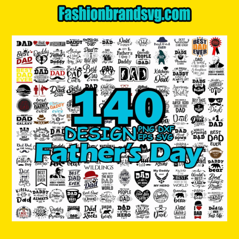 140 Fathers Day Design