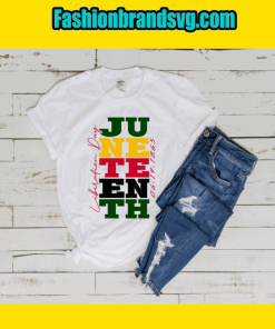 Juneteenth Tshirt Design Svg