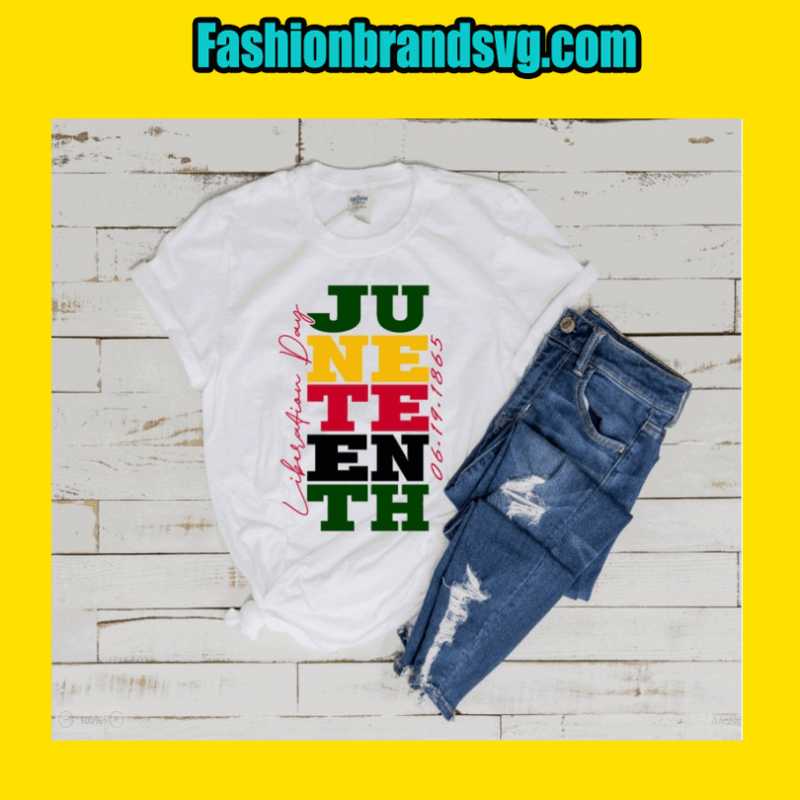 Juneteenth Tshirt Design Svg