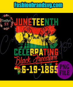 Celebrate Black Freedom Svg